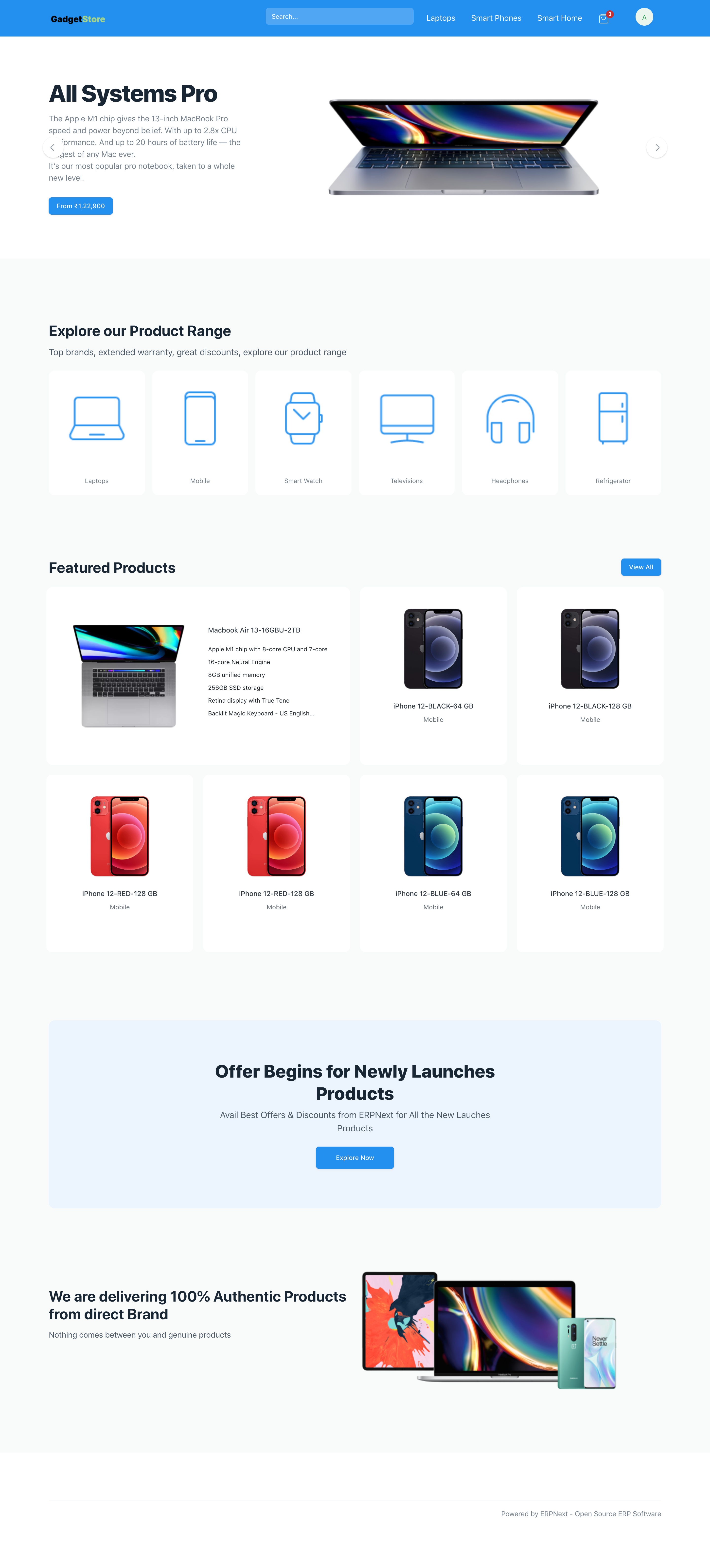 Landing Page