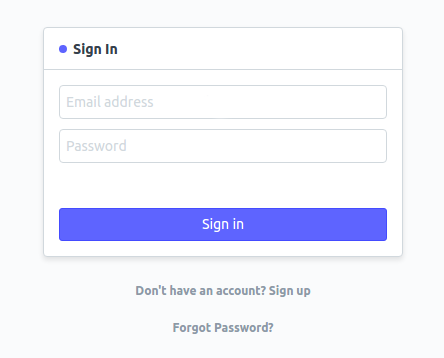 Email/Login