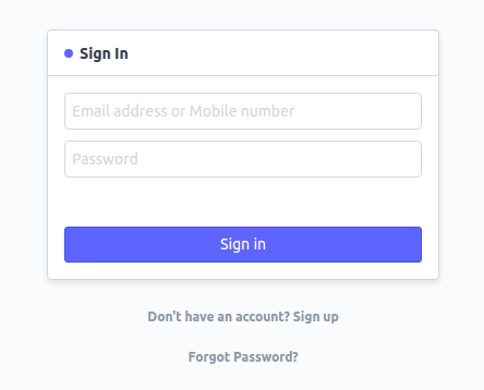 Nessun Login